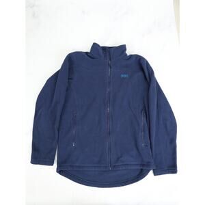 Helly Hansen Daybreaker Fleece Jacket Large Navy Polartec Full Zip Athleisure
